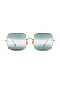 view 1 of 3 Square in Arista & Clear Gradient Blue