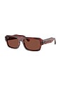 view 2 of 3 LUNETTES DE SOLEIL FLACKO in Brown & Havana