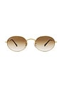 view 1 of 3 Oval Sunglasses in Arista