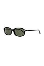 view 2 of 3 Rectangular Sunglasses in Black