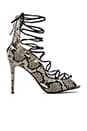 view 1 of 5 ESCARPINS BREE in Grey Python