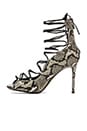 view 5 of 5 ESCARPINS BREE in Grey Python