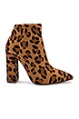 view 1 of 6 BOTTINES À TALON LEO in Tan Leopard