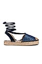 view 1 of 5 Bloom Espadrille in Navy Blue