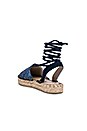 view 3 of 5 Bloom Espadrille in Navy Blue