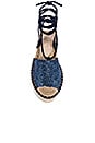 view 4 of 5 Bloom Espadrille in Navy Blue