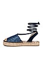 view 5 of 5 Bloom Espadrille in Navy Blue