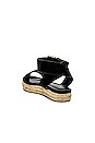 view 3 of 5 Taos Espadrille in Black