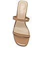 view 4 of 5 Cabo Heel in Dark Tan