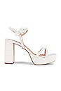 view 1 of 5 Camilla Heel in White