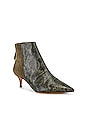 view 2 of 6 Rio Bootie in Green Snake
