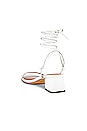 view 3 of 6 Knot Heel in White