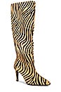 view 2 of 6 Cloe Boot in Tan Zebra