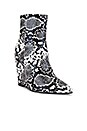 view 2 of 5 Cage Bootie in Black & White