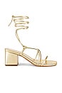 view 1 of 6 Amal Sandal in Gold