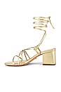 view 5 of 6 Amal Sandal in Gold