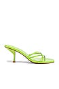 view 1 of 5 Toffee Sandal in Lime