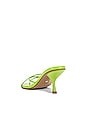view 3 of 5 Toffee Sandal in Lime