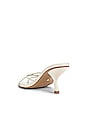 view 3 of 5 Toffee Sandal in White