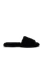 view 1 of 5 Shearling Sandal in Black