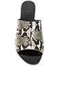 view 3 of 5 SANDALES SIENNA in Grey Python