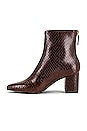 view 5 of 5 Halo Bootie in Brown Snake