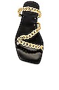 view 4 of 5 Chain Sandal in Black