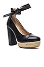 view 2 of 5 x For Love & Lemons Harper Heel in Black Leather