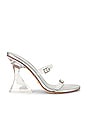 view 1 of 5 Vienne Heel in Silver