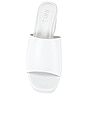 view 4 of 5 Plum Heel in White