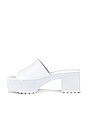view 5 of 5 Plum Heel in White