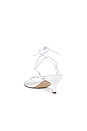 view 3 of 5 Preto Heel in White