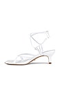 view 5 of 5 Preto Heel in White