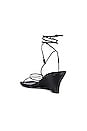 view 3 of 5 Zofia Wedge in Black