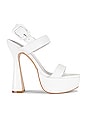 view 1 of 5 Rush Heel in White