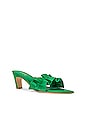 view 2 of 5 Ruffle Mule in Green