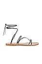 view 1 of 5 Tied Up Sandal in Black