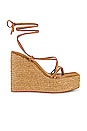 view 1 of 5 Saige Wedge in Tan