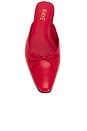 view 4 of 5 Andrea Flat in Red Nappa