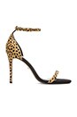 view 1 of 5 Blake Calf Hair Heel in Spotted Pony