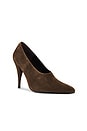 view 2 of 5 Segur Pump in Dark Brown
