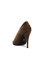 view 3 of 5 Segur Pump in Dark Brown