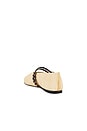 view 3 of 5 Adina Buckle Flat in Raffia