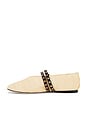view 5 of 5 Adina Buckle Flat in Raffia