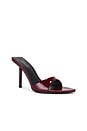 view 2 of 5 x Emma Rose Sol Heel in Dark Burgundy