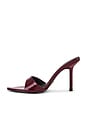 view 5 of 5 x Emma Rose Sol Heel in Dark Burgundy