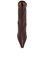 view 4 of 5 САПОГИ ABBEY in Dark Brown