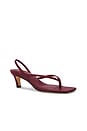 view 2 of 5 Prue Sandal in Burgundy