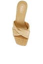 view 4 of 5 Avital Sandal in Natural Raffia