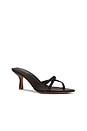 view 2 of 5 Ivy Sandal in Dark Brown